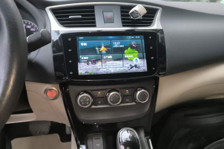 Used Nissan Sylphy 2019 1.6XV CVT Smart Connect Luxury Edition China VI Standard Audio And AC Panel