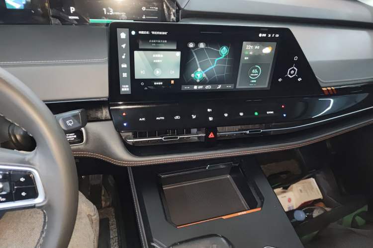 Used CHANGAN UNI-K 2021 2.0T Excellence Edition Audio And AC Panel