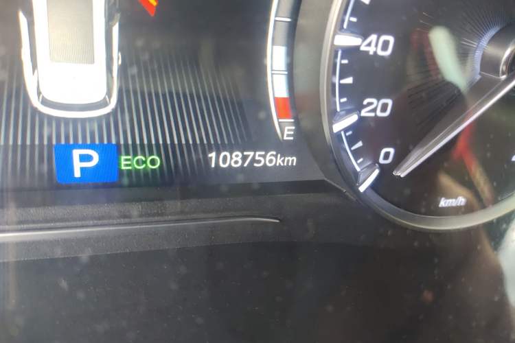 Used GAC Trumpchi GS5 2019 270T Automatic Luxury Edition Odometer Close Up