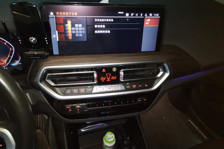 Used BMW X3 2022 Facelift xDrive30i Luxury Edition M Night Edition Package Audio And AC Panel