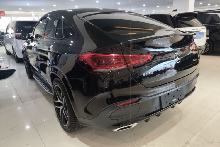 Used Mercedes-Benz GLE New Energy 2021 GLE 350 e 4MATIC Coupe SUV Rear Left 45 Deg