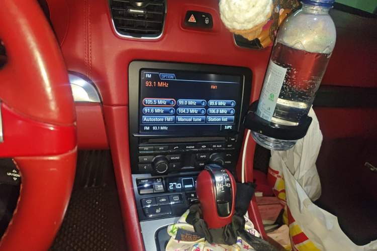 Used Porsche Boxster 2013 Boxster 2.7L Audio And AC Panel