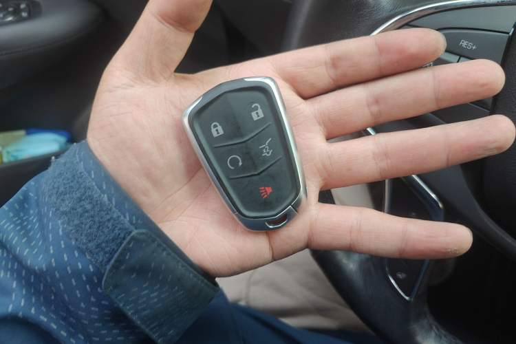 Used Cadillac XT5 2018 28E Four-Wheel Drive Leading Version Vehicle Key