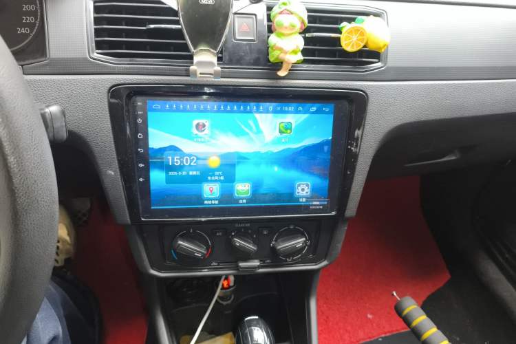 Used Volkswagen Santana 2019 1.5L Automatic Fashion Edition China VI Audio And AC Panel