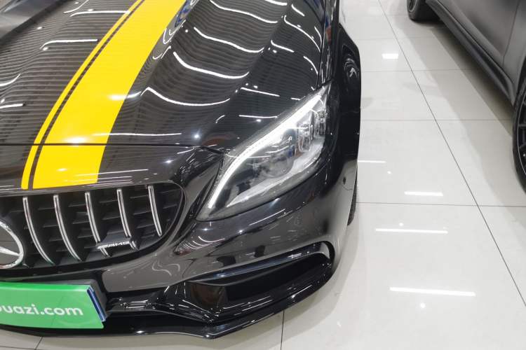 Used Mercedes-Benz C-Class AMG 2021 AMG C 63 Night Edition Left Front Headlight