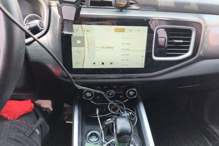 Used Chery Tiggo 8 2018 1.5 TCI Automatic Luxury 7-Seater Audio And AC Panel