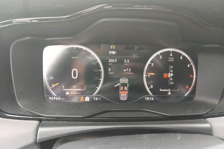 Used Lynk & Co 03 2018 1.5TD DCT JingPro Edition China V Standard Instrument Cluster