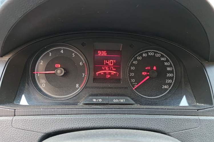 Used Volkswagen Santana 2021 1.5L Manual Fashion Edition Odometer Close Up