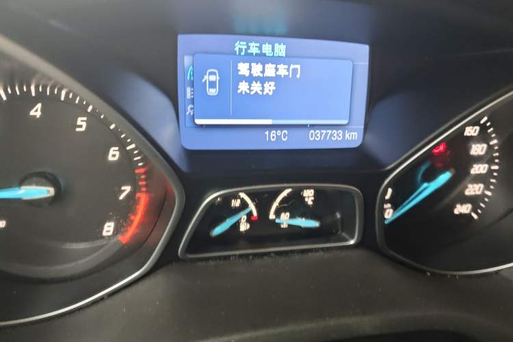 Used Ford Focus 2012 Hatchback 2.0L Manual Luxury Sport Model Odometer Close Up