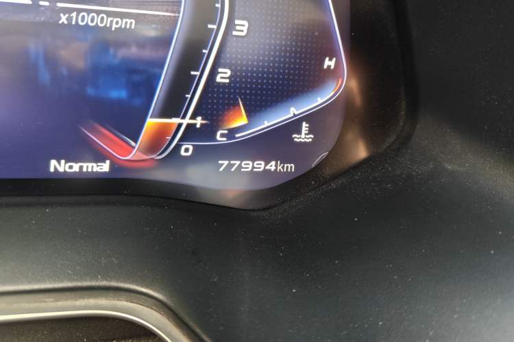 Used CHANGAN OSHAN X7 2020 1.5T Automatic Parking with Facial Recognition – Spacey & Carefree Edition Odometer Close Up