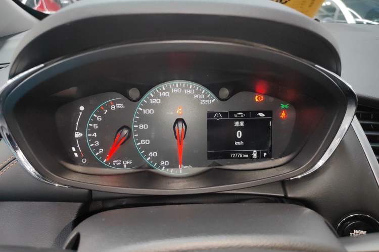 Used Chevrolet Trax 2017 1.4T Automatic Two-Wheel Drive Luxury Version Instrument Cluster