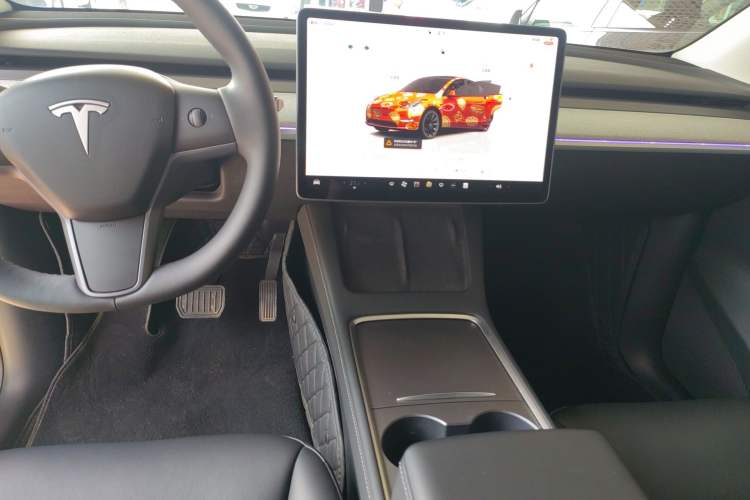 Used Tesla Model Y 2024 Rear-Wheel-Drive Version Audio And AC Panel