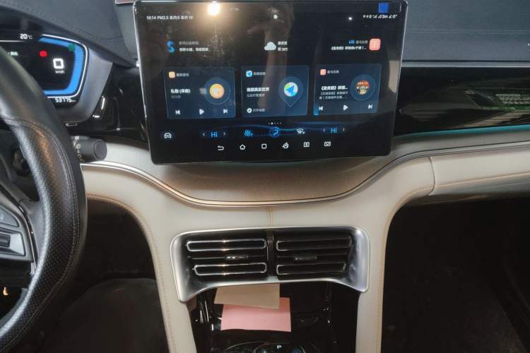 Used BYD Song PLUS New Energy 2021 DM-i 110KM Flagship Model Audio And AC Panel