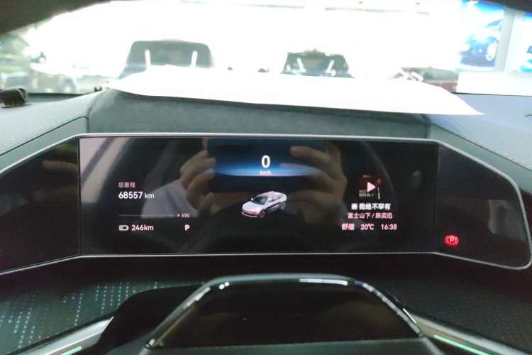 Used Zeekr 001 2022 Long-Range Dual-Motor WE Edition Instrument Cluster