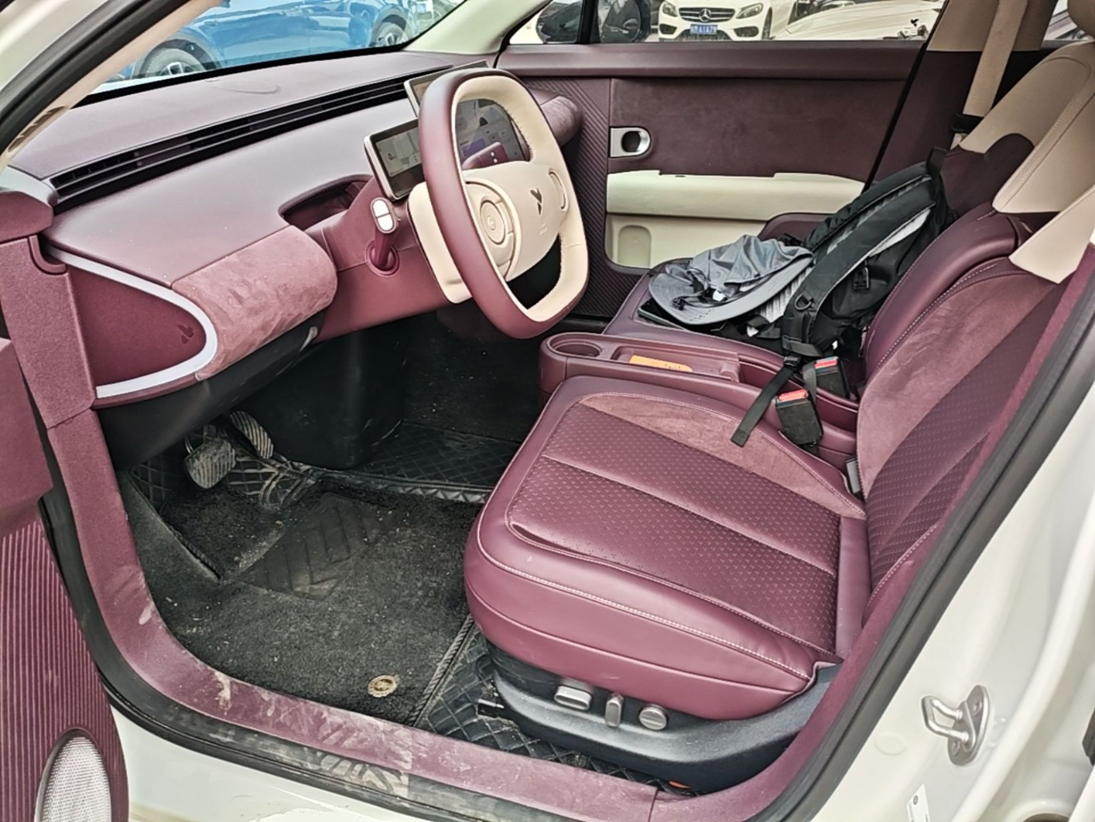 Avant de la voiture