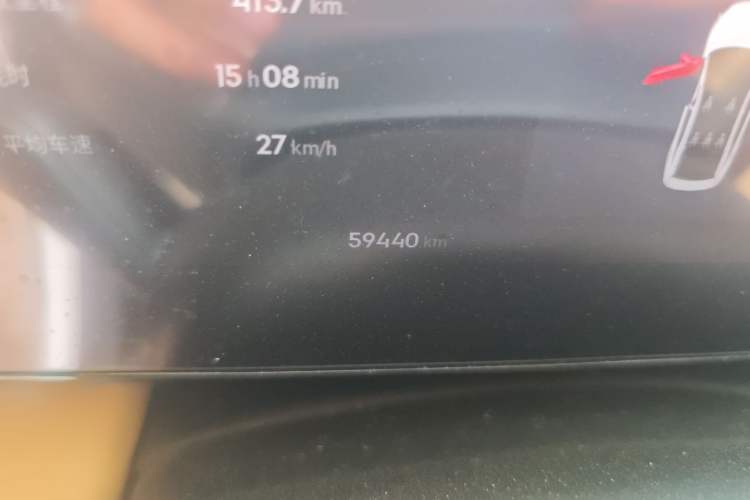 Used Geely Galaxy L6 2023 60km PLUS Odometer Close Up