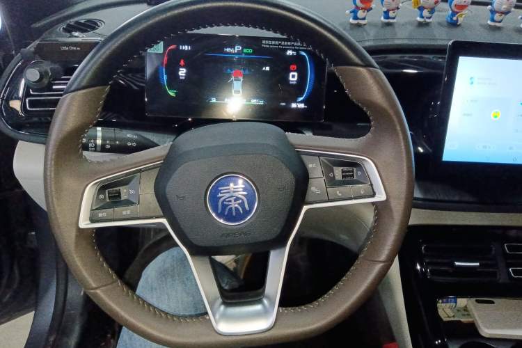 Used BYD Qin PLUS 2024 HONOR Edition DM-i 55KM Leading Model Steering Wheel