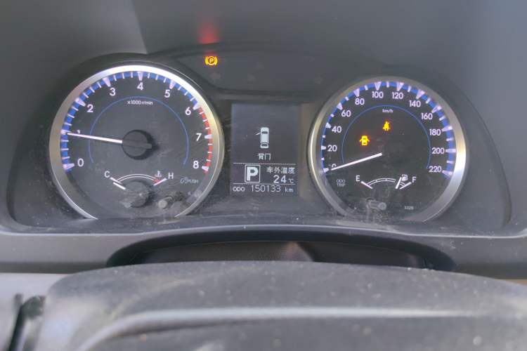 Used Toyota Highlander 2018 2.0T Four-Wheel Drive Elite Edition 7 Seats China VI Standard Instrument Cluster