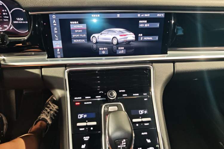 Used Porsche Panamera 2019 Panamera 2.9T Audio And AC Panel