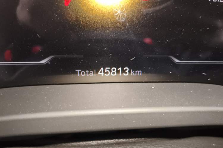 Used BMW X3 2021 xDrive25i M Sport Package Odometer Close Up