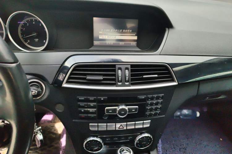 Used Mercedes-Benz C-Class 2013 C 180 CGI Classic Audio And AC Panel