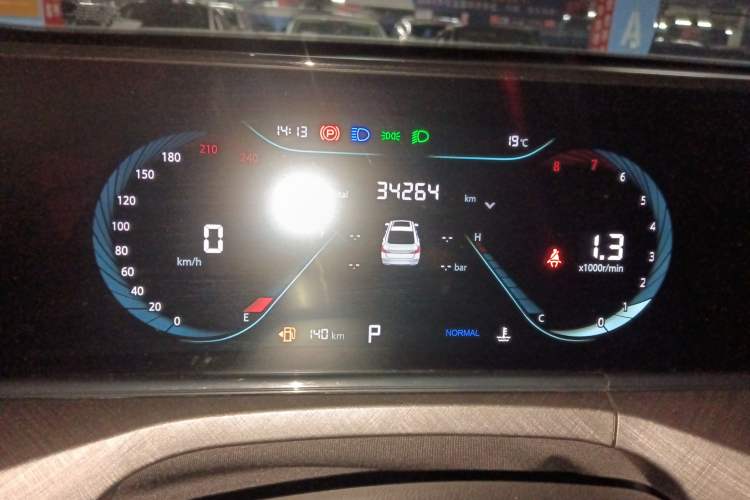 Used CHANGAN Eado 2023 Changan Edition PLUS Blue Whale NE 1.4T GDI DCT Prestige Version Instrument Cluster