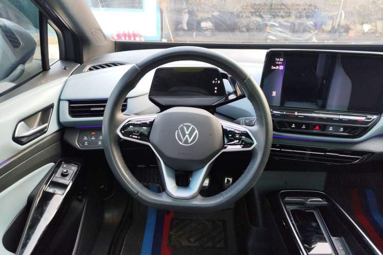 Used Volkswagen ID.4 X 2022 Intelligent Long-Range Version Steering Wheel