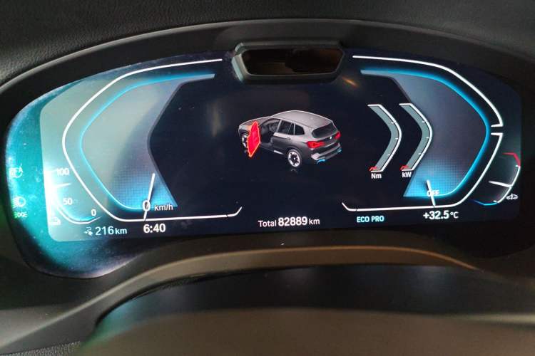 Used BMW iX3 2022 Leading Model Instrument Cluster