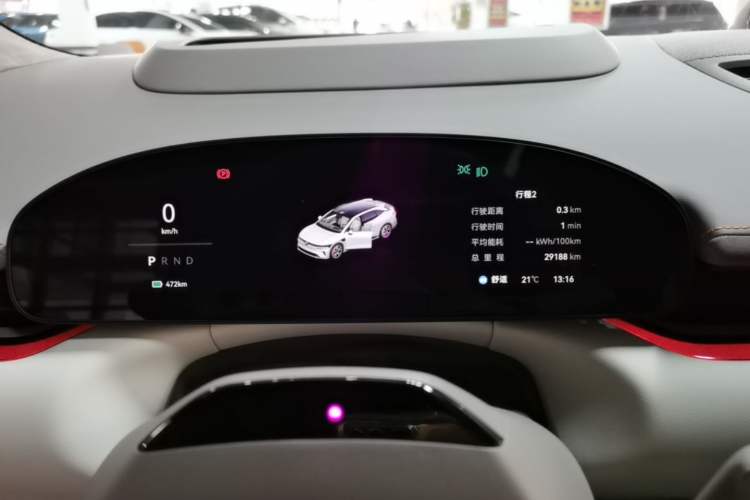 Used Zeekr 007GT 2025 Rear-Drive Intelligent Driving Version 75 kWh Instrument Cluster