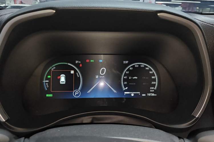 Used Toyota Highlander 2024 2.5L Smart Electric Hybrid Dual-Engine Two-Wheel Drive Elite Version 7 Seats Instrument Cluster