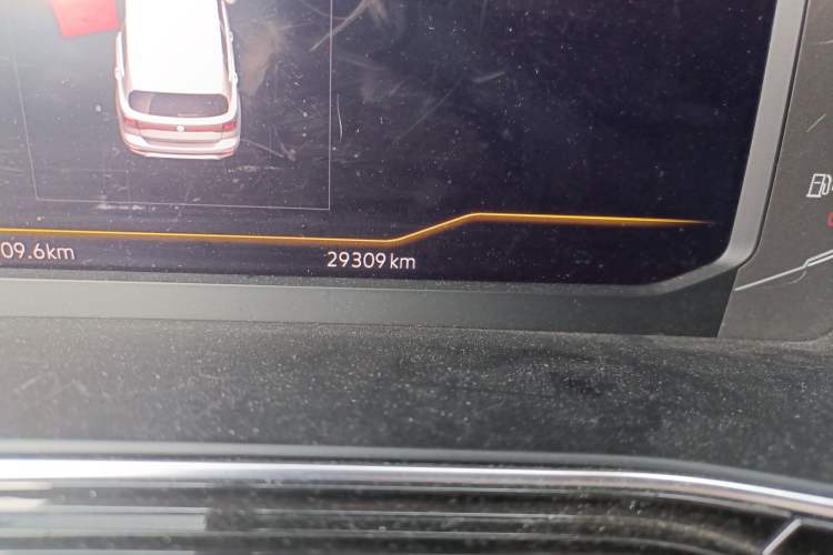 Used Volkswagen Tacqua 2021 1.5L Automatic Yue Zhi Lian Edition Odometer Close Up