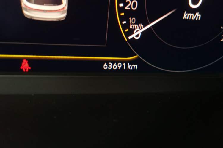 Used Volkswagen Tayron 2023 280TSI Two-Wheel-Drive Luxury Plus Advanced Version Odometer Close Up