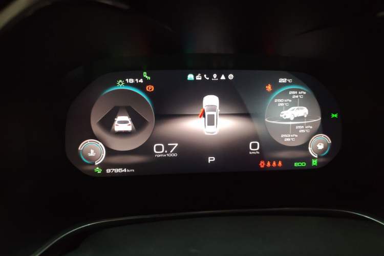 Used Wey VV6 2021 2.0T Two-Wheel Drive Smart Protection+ Instrument Cluster