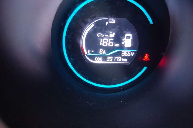 Used ORA Black Cat 2021 301km Cute Pet Edition Odometer Close Up