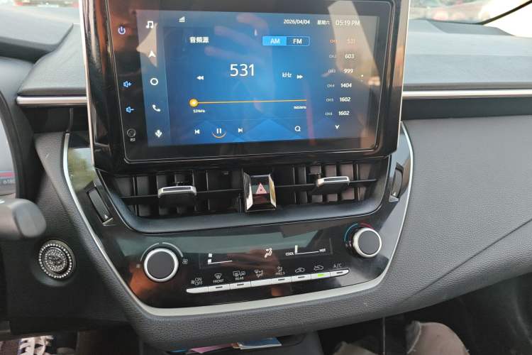 Used Toyota Corolla 2021 1.2T S-CVT Elite PLUS Edition Audio And AC Panel