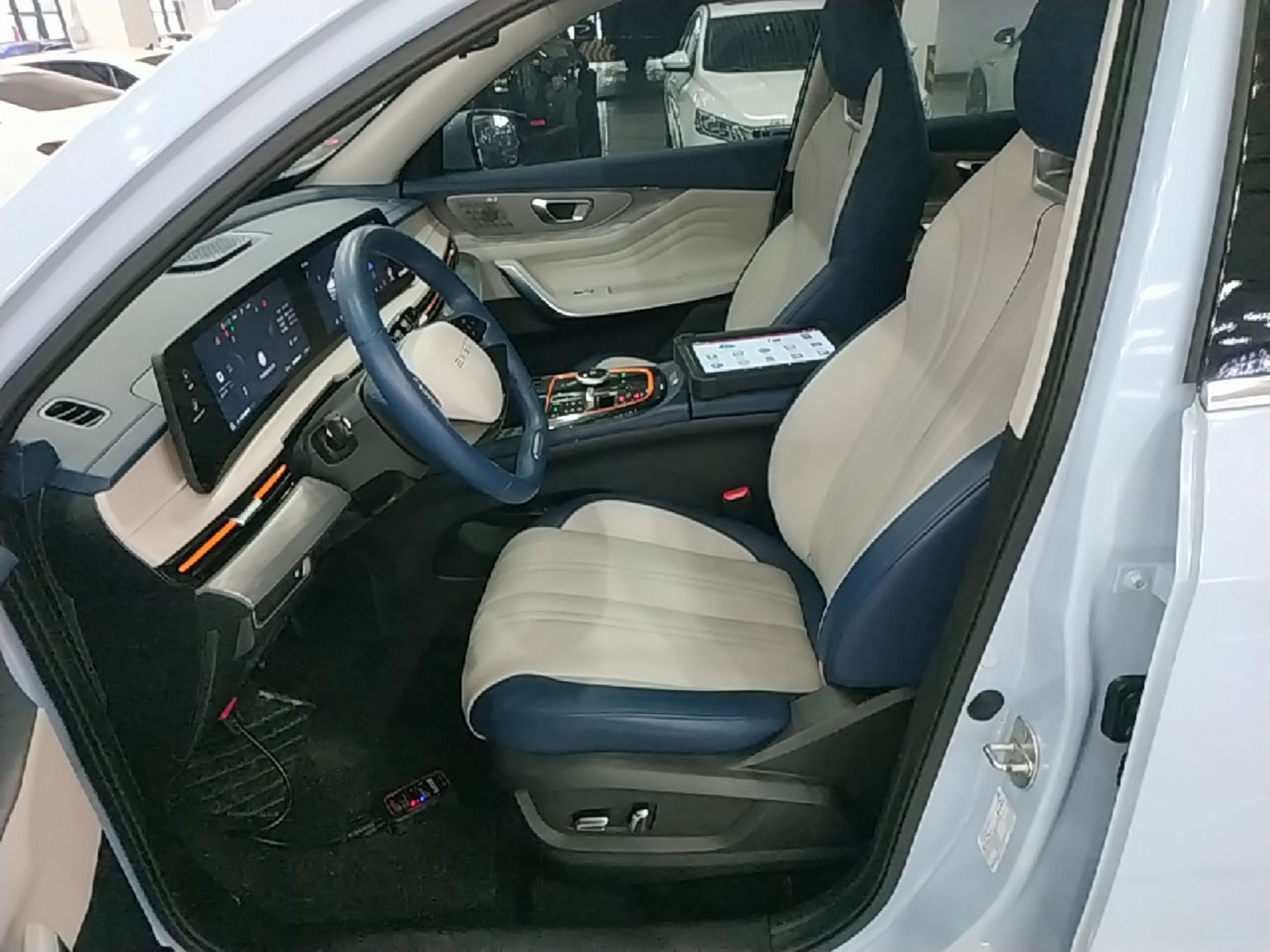 Avant de la voiture