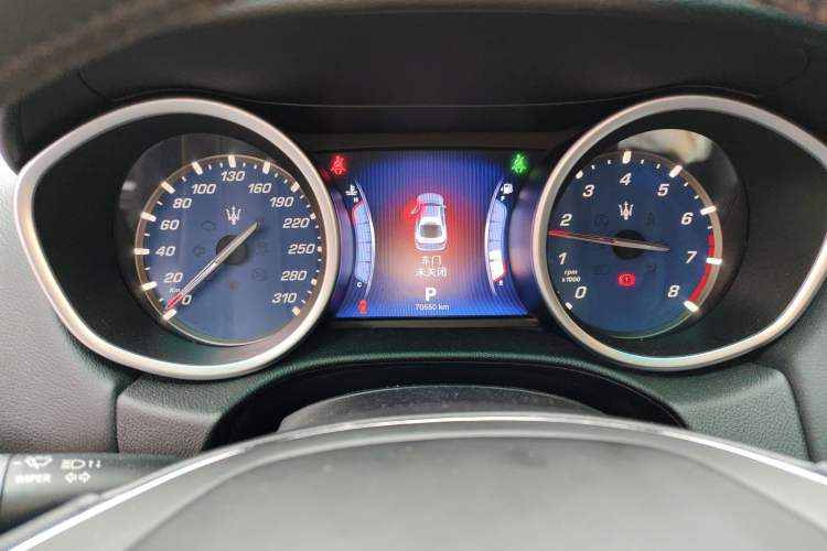 Used Maserati Ghibli 2014 3.0T Standard Edition Instrument Cluster