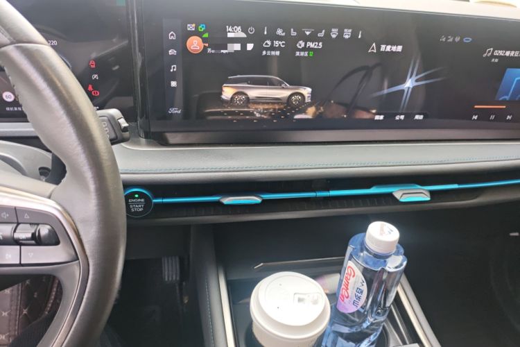 Used Ford Edge 2023 Ford Explorer L 2.0T EcoBoost Two-Wheel Drive 7-Seater Luxury Model Audio And AC Panel