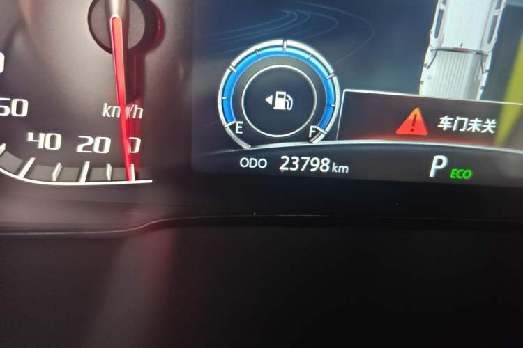 Used CHANGAN KAICHENG F70 2022 2.4T Gasoline Automatic 4x4 Executive Version Standard Wheelbase 4K22D4T Odometer Close Up