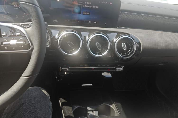 Used Mercedes-Benz A-Class 2021 Restyled A 180 L Sport Sedan Audio And AC Panel