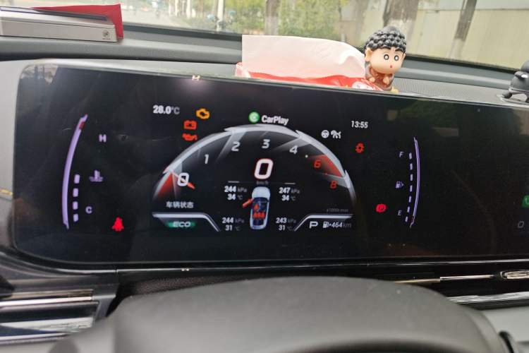 Used GAC Trumpchi EMPOW 2021 270T DCT J15 Version Instrument Cluster