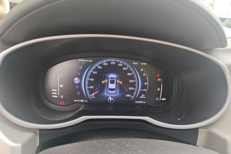 Used Geely Auto Emgrand X7 Sport 2020 1.8TD DCT Two-Wheel Drive Smart Connect 4G-Enabled Version Instrument Cluster