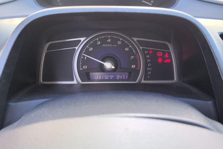 Used Honda Civic 2009 1.8L Automatic Classic Edition Odometer Close Up