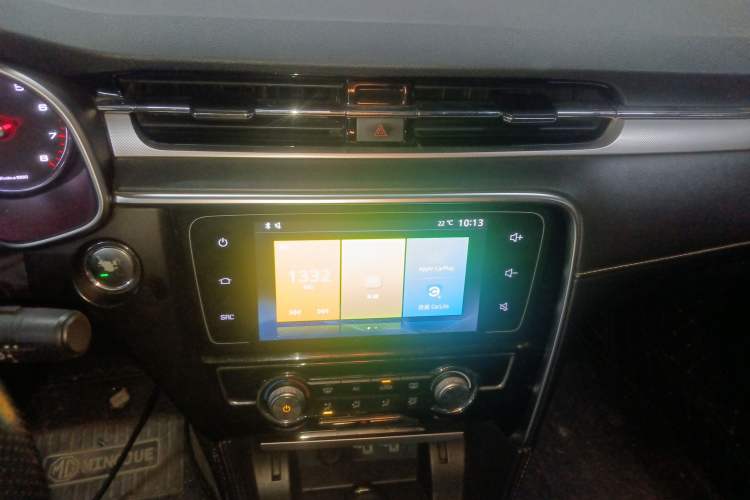 Used MG 6 2017 20T Automatic Luxury Smart Connect Version China V Standard Audio And AC Panel