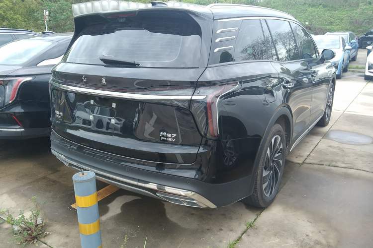 Used Hongqi HS7 PHEV 2024 2.0T PHEV Four-Wheel Drive Flagship Edition 6 Seats Rear Right 45 Deg