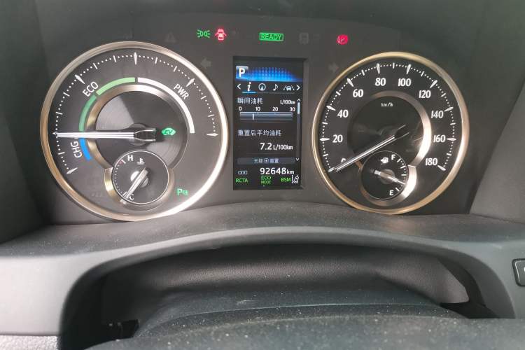 Used Toyota Alphard 2019 Dual-Engine 2.5L Prestige Edition Odometer Close Up