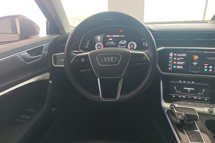 Used Audi A6 2021 allroad quattro Explorer 55 TFSI Prestige Off-Road Model Steering Wheel