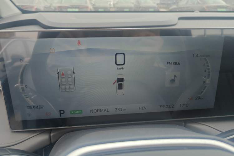 Used SAIC MAXUS Dajia 7 2024 Revised Version Super Hybrid Long-Range Edition Enjoyment Version Instrument Cluster