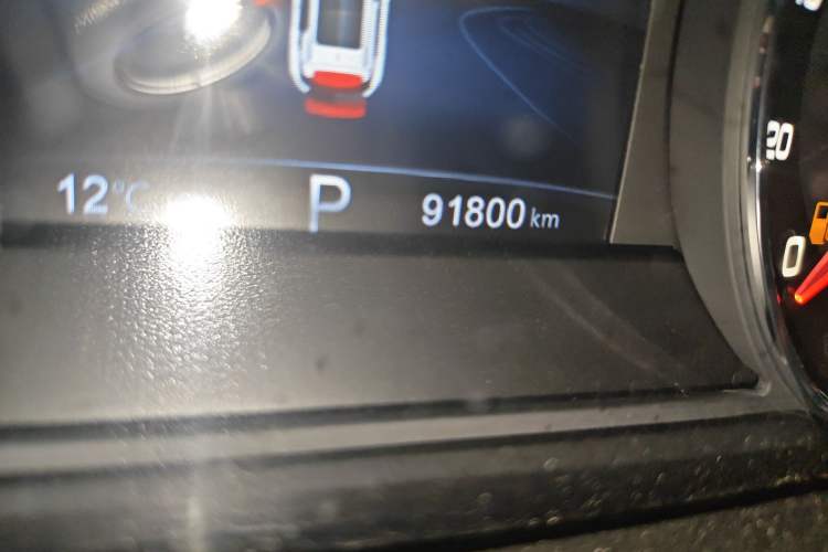 Used CHANGAN CS35PLUS 2019 1.6L Automatic Changlian Edition Odometer Close Up