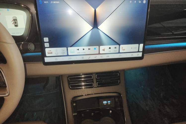 Used BYD Han 2025 DM-i Intelligent Driving Edition 125KM LiDAR Flagship Model Audio And AC Panel